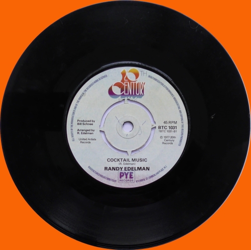 Randy Edelman – The Night Has A Thousand Eyes 20th Century Records – BTC 1031