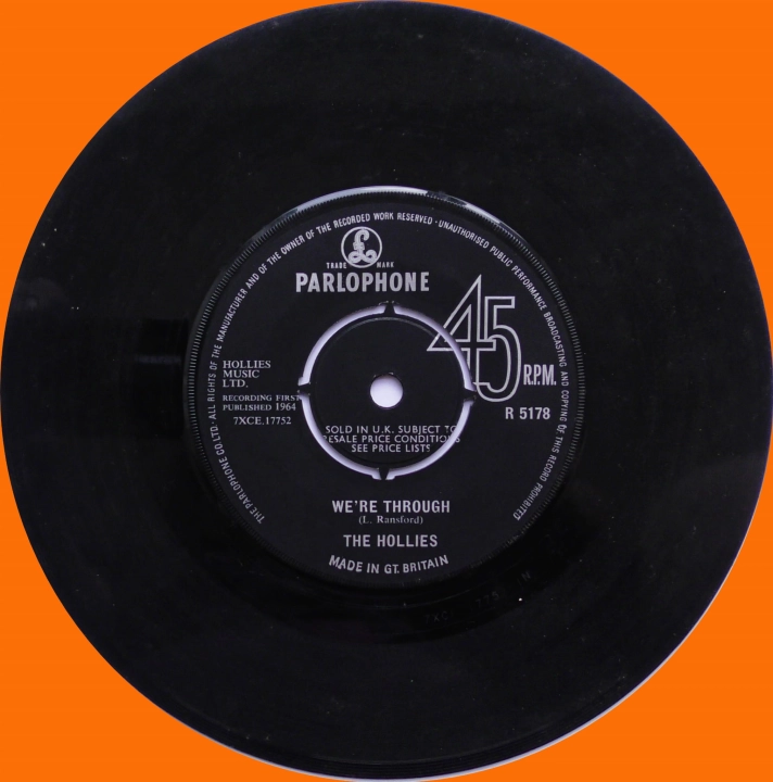 The Hollies – We're Through Parlophone – R 5178