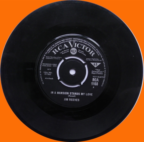 Jim Reeves – He'll Have To Go / In A Mansion Stands My Love RCA – 45-RCA 1168