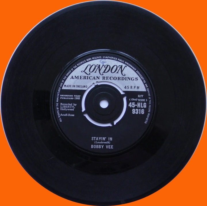 Bobby Vee – More Than I Can Say London American Recordings – 45-HLG 9316