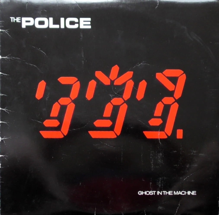 The Police – Ghost In The Machine A&M Records – AMLK 63730