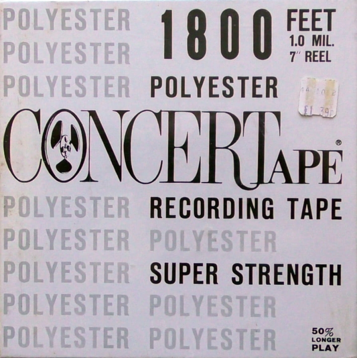 Taśma Szpulowa Concertape 1800 18cm/ 7 inch Nowa