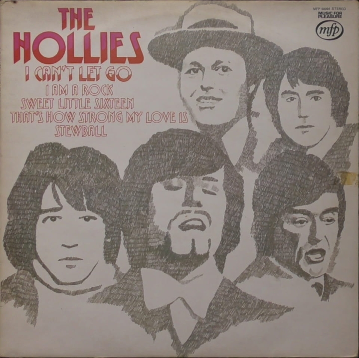The Hollies – I Can't Let Go Music For Pleasure – MFP 50094