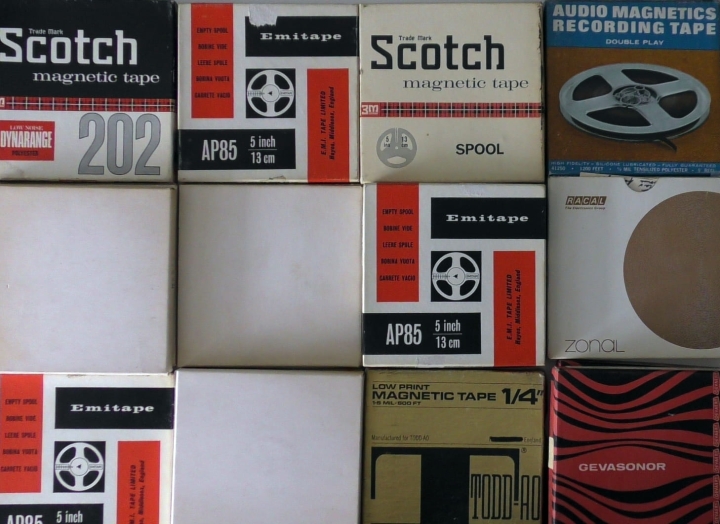 Taśmy Szpulowe 13cm/ 5 inch różni producenci używane