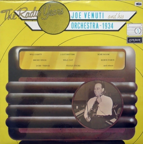 Joe Venuti And His Orchestra - 1934 – The Radio Years No. 5 London – HMG 5023 + Photo