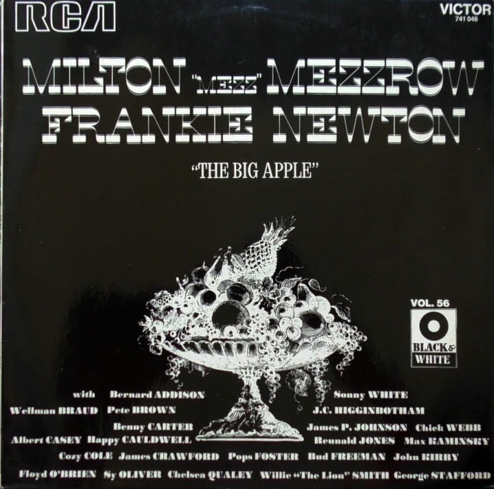 Milton "Mezz" Mezzrow, Frankie Newton – The Big Apple RCA – 741.046