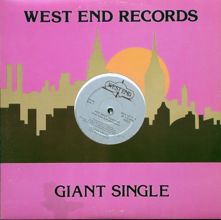 Karen Young – Hot Shot West End Records – WES 12111