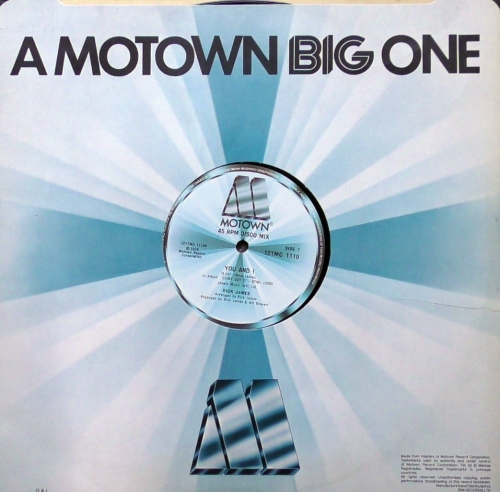 Rick James – You And I Motown – 12TMG 1110