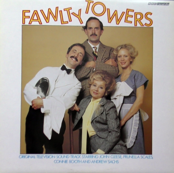 John Cleese, Prunella Scales, Connie Booth And Andrew Sachs – Fawlty Towers BBC Records And Tapes – REB 377