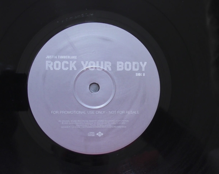 Justin Timberlake – Rock Your Body Jive – 9254950 P Vinyl, 12", 33 ⅓ RPM, Promo