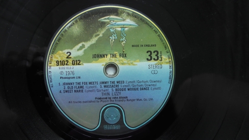 Thin Lizzy – Johnny The Fox Vertigo – 9102 012