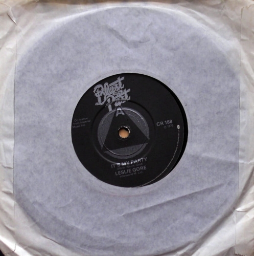 Leslie Gore / The Angels / The Dixie Cups – It's My Party / My Boyfriend's Back / Chapel Of Love Blast From The Past – CR 188