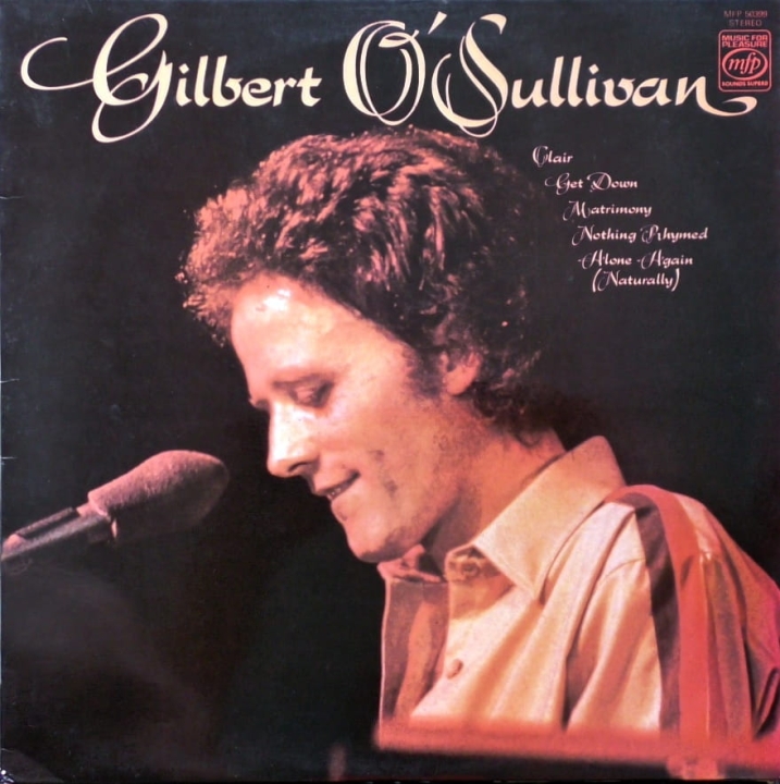 Gilbert O'Sullivan – Gilbert O'Sullivan Music For Pleasure – MFP 50399