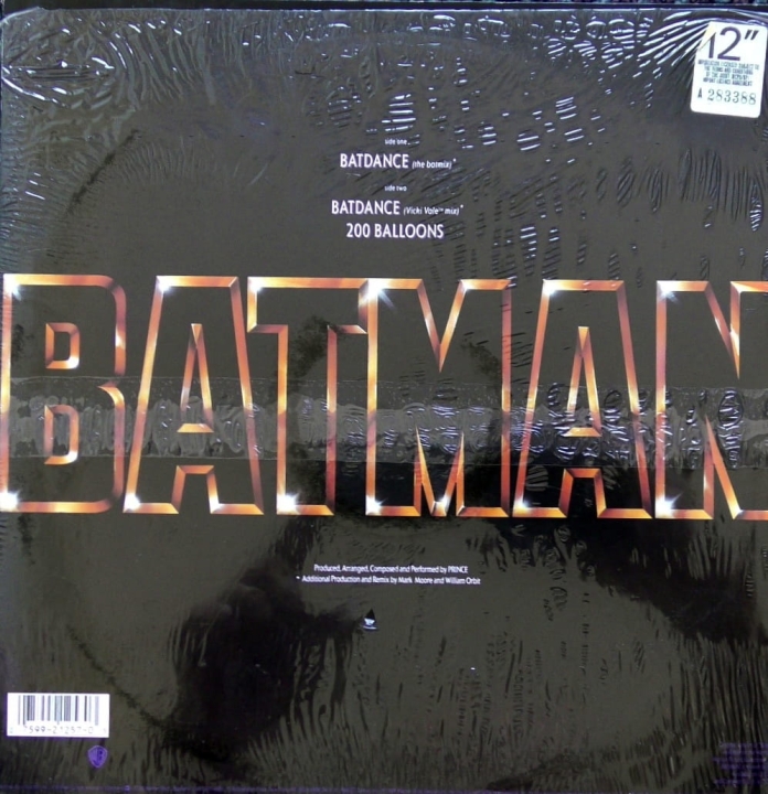 Prince ‎– Batdance (The Batmix) Warner Bros. Records ‎– 9 21257-0