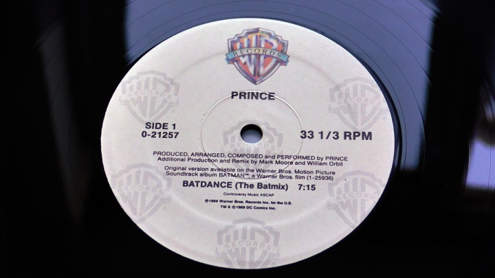 Prince ‎– Batdance (The Batmix) Warner Bros. Records ‎– 9 21257-0
