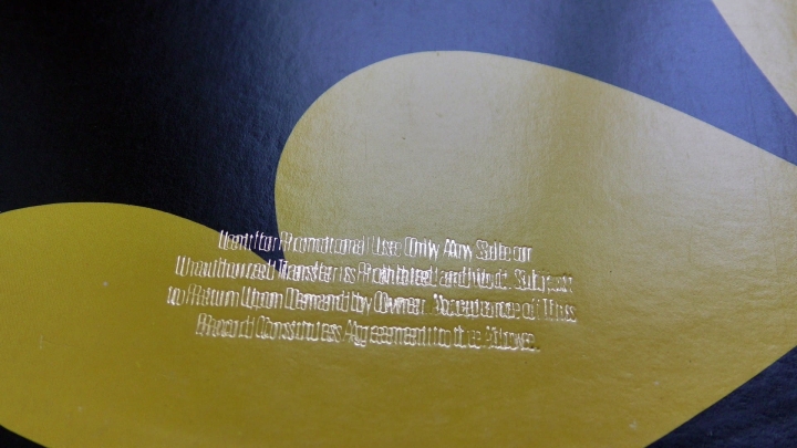 Prince ‎– Partyman Warner Bros. Records ‎– 9 21370-0  PROMO COPY