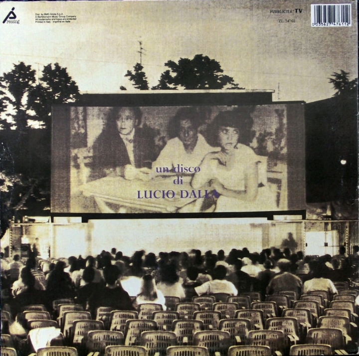Lucio Dalla ‎– Cambio Pressing ‎– ZL 74761