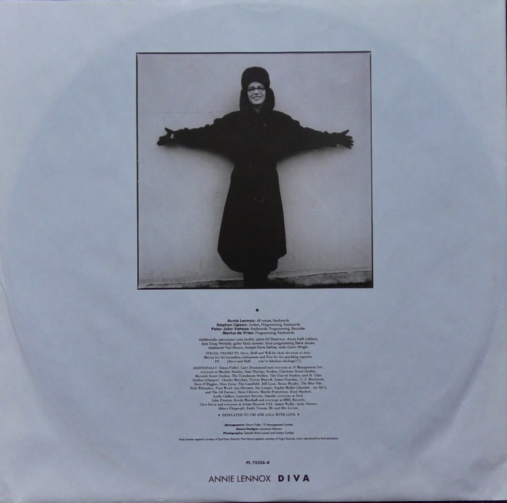 Annie Lennox ‎– Diva RCA ‎– PL75326