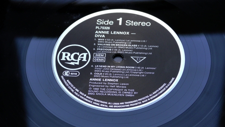 Annie Lennox ‎– Diva RCA ‎– PL75326