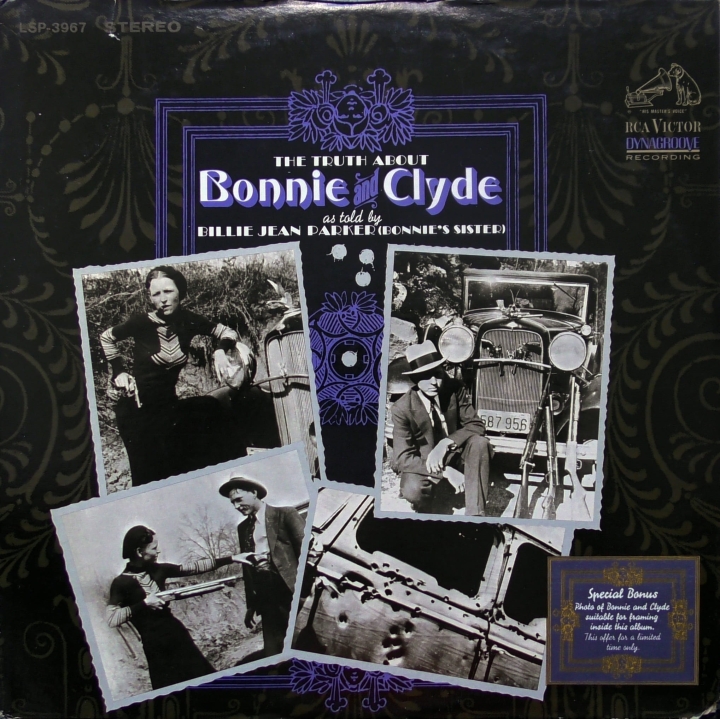 Billie Jean Parker – The Truth About Bonnie And Clyde RCA Victor – LSP 3967