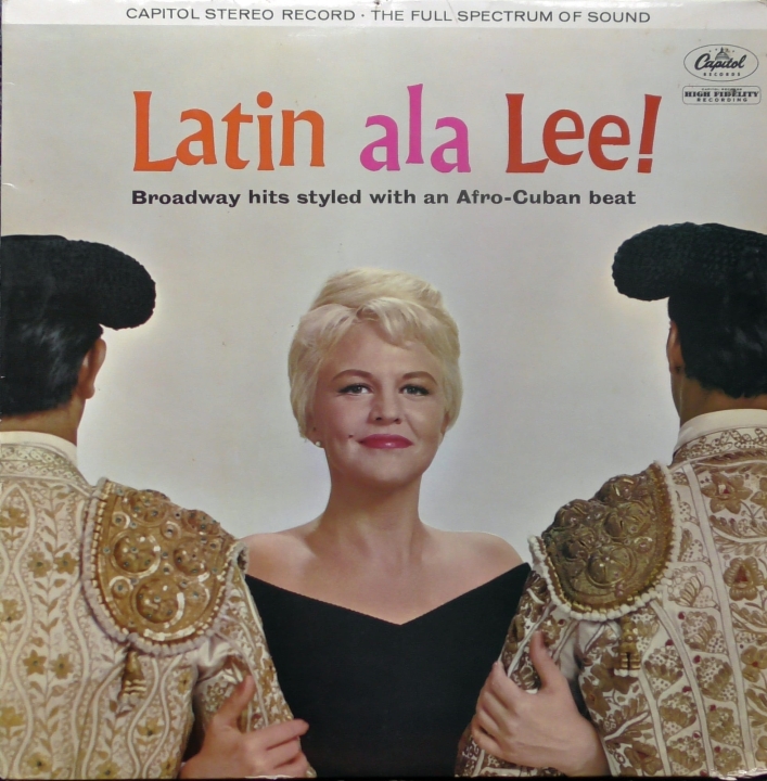 Peggy Lee – Latin Ala Lee! Capitol Records – ST 1290 Vinyl, LP, Album, Stereo, Flipback Sleeve