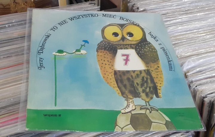Jerzy Dąbrowski ‎– To Nie Wszystko - Mieć Boisko, Bajka Z Piosenkami Tonpress ‎– SX-T 28