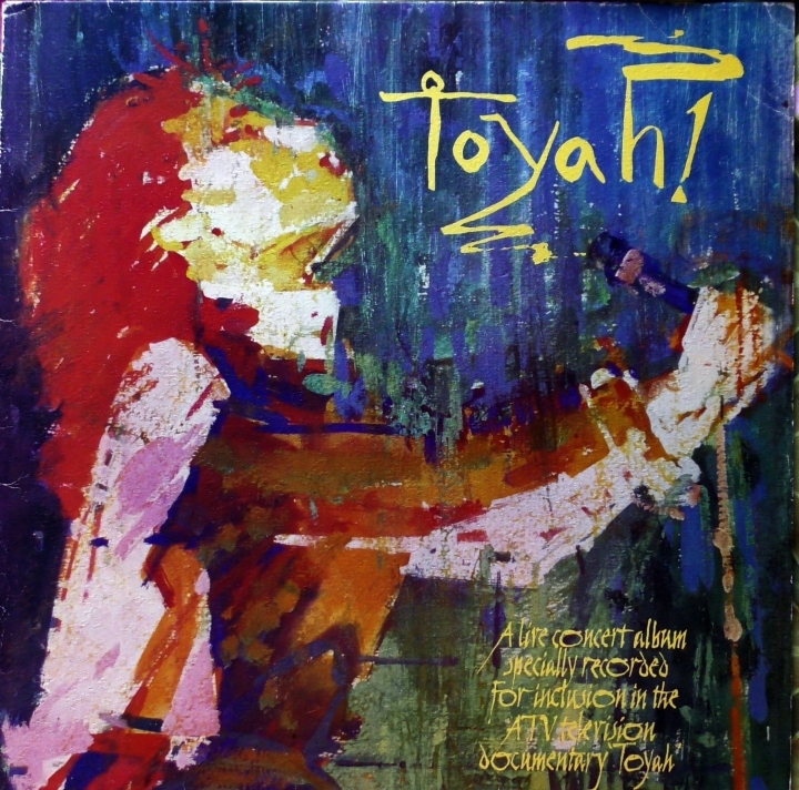 Toyah – Toyah! Toyah! Toyah! Safari Records ‎– LIVE 2 Textured sleeve