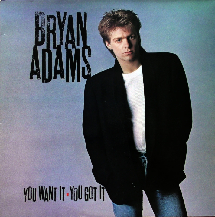Bryan Adams ‎– You Want It, You Got It A&M Records ‎– AMLH 64864