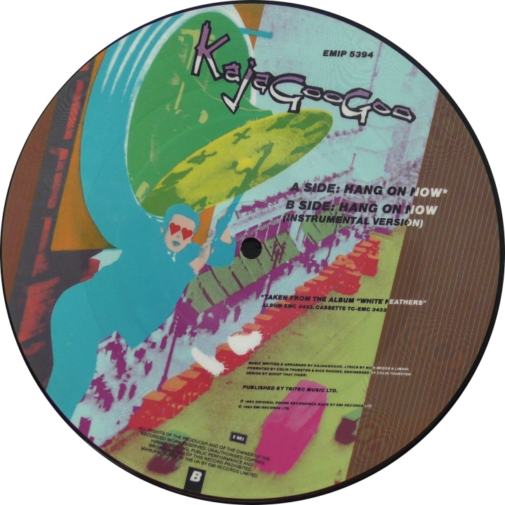 Kajagoogoo ‎– Hang On Now EMI ‎– EMIP 5394