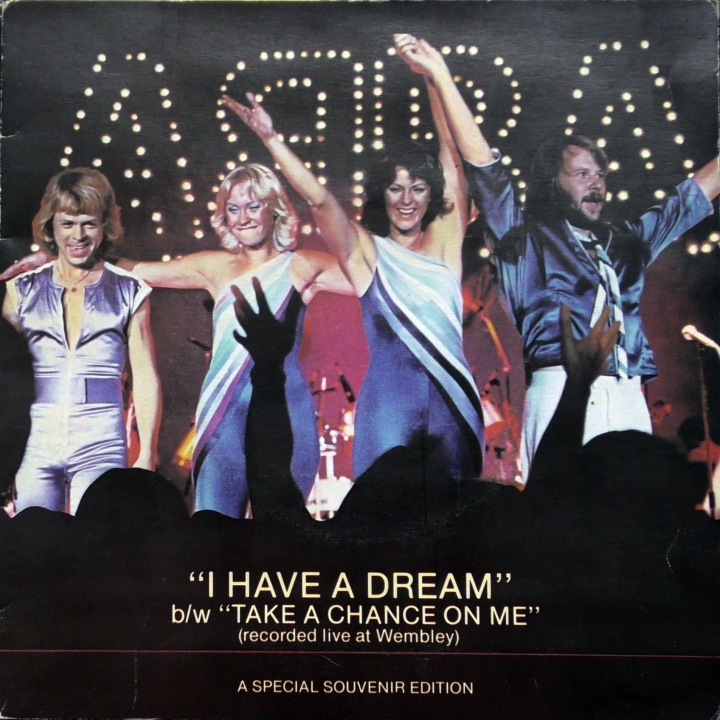 ABBA ‎– I Have A Dream  Epic ‎– S EPC 8088