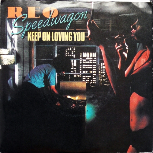 REO Speedwagon ‎– Keep On Loving You Epic ‎– EPC 9544