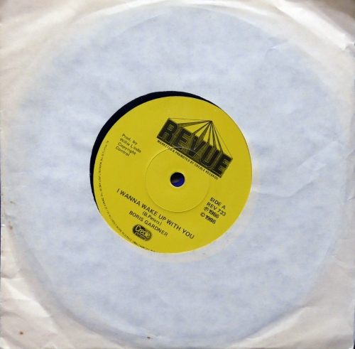 Boris Gardiner ‎– I Want To Wake Up With You Revue Records ‎– REV 733,