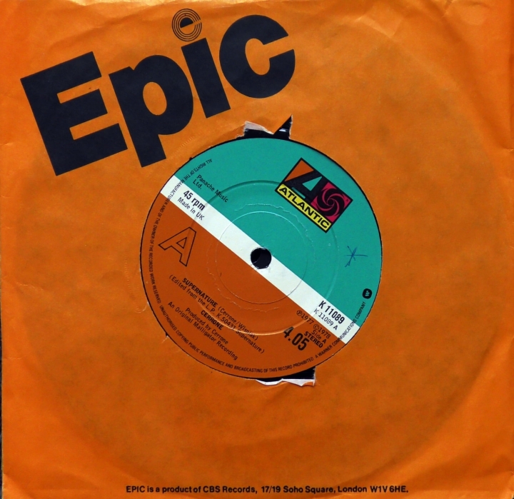 Cerrone ‎– Supernature Atlantic ‎– K 11089