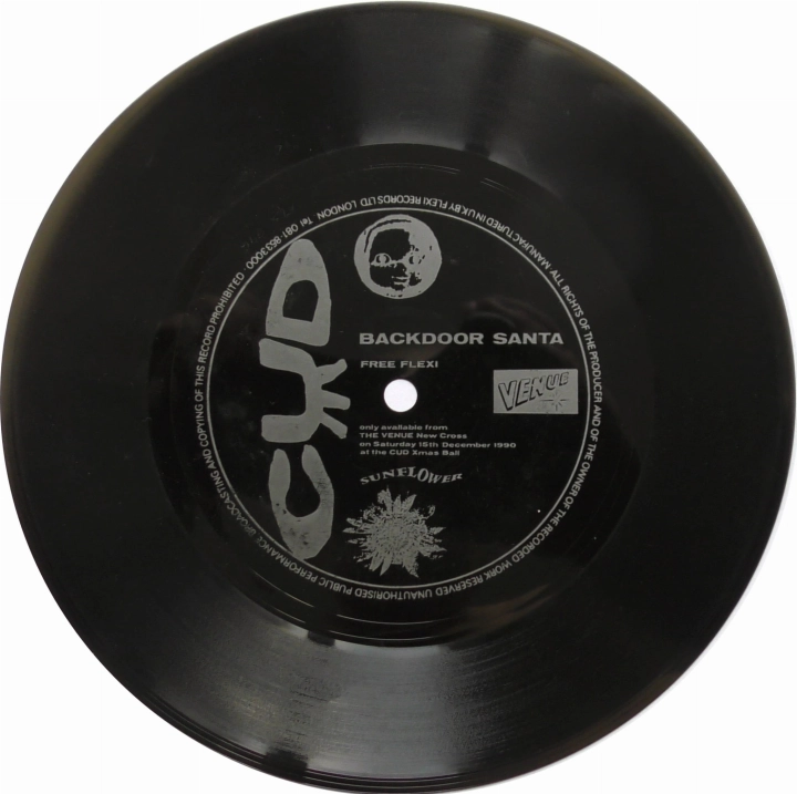 CUD ‎– Backdoor Santa Sunflower Records ‎– none