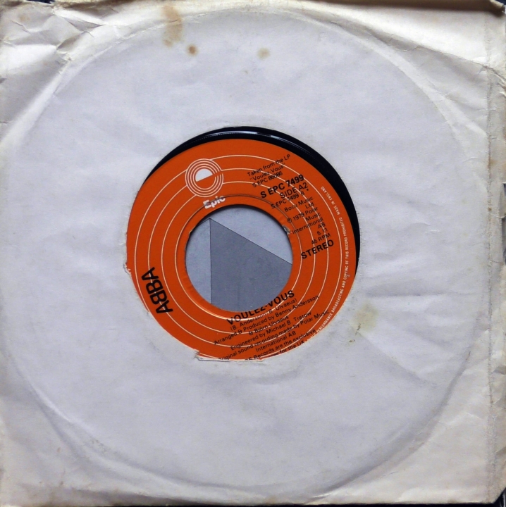 ABBA ‎– Angeleyes / Voulez-Vous Epic ‎– S EPC 7499