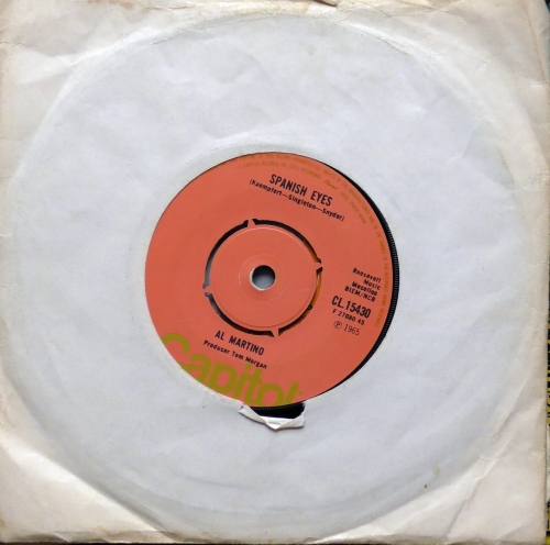Al Martino ‎– Spanish Eyes Capitol Records ‎– CL.15430