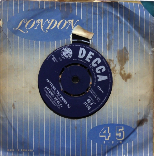 Anthony Newley ‎– Why Decca ‎– 45-F 11194