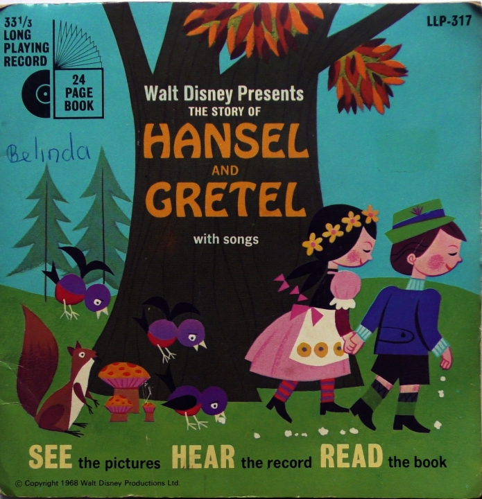 Engelbert Humperdinck ‎– The Story Of Hansel And Gretel Disneyland ‎– LLP-317