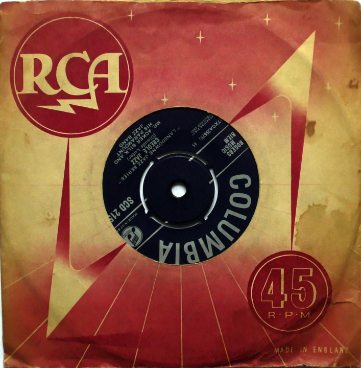 Mr. Acker Bilk And His Paramount Jazz Band ‎– Stars And Stripes Forever / Creole Jazz Columbia ‎– SCD 2155