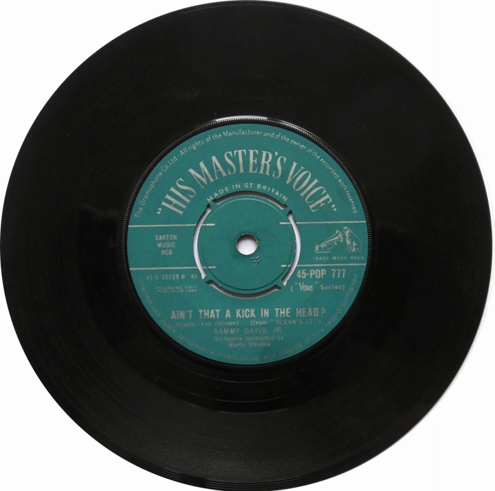 Sammy Davis Jr. ‎– Eee-o Eleven His Master's Voice ‎– 45-POP 777