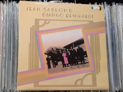 Jean Sablon & Django Reinhardt With Germaine Sablon ‎– Jean Sablon Avec Django Reinhardt 1933-1936 World Records ‎– SH 368
