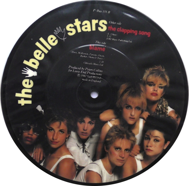 The Belle Stars ‎– The Clapping Song Stiff Records ‎– P-Buy 155