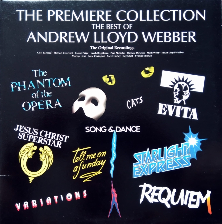 Andrew Lloyd Webber ‎– The Premiere Collection - The Best Of Andrew Lloyd Webber Really Useful Records ‎– 837 282-1