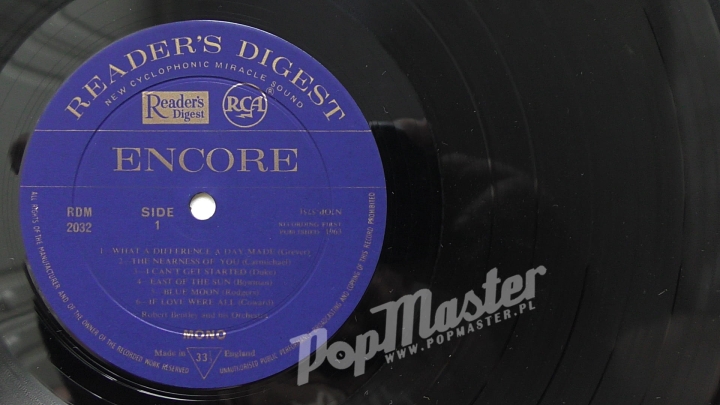 Robert Bentley And His Orchestra / Vienna State Opera Orchestra ‎– Interlude For Strings RDM 2032