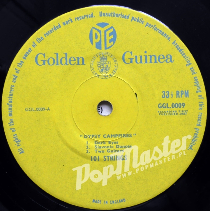 Gypsy Camp Fires 101 Strings GGL 0009 Płyta Winylowa Folk