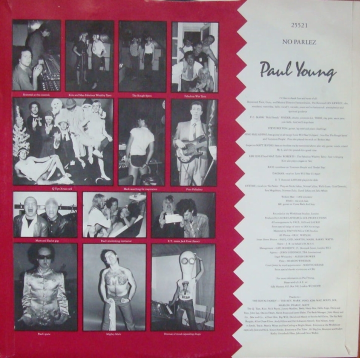 schallplatte,Paul,Young,No,Parlez,CBS,25521,Vinyl