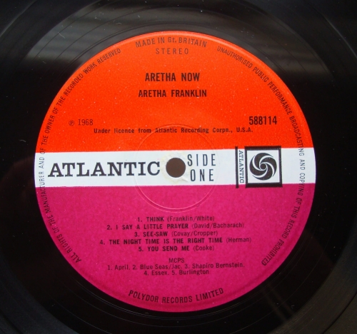 Aretha Franklin ‎– Aretha Now