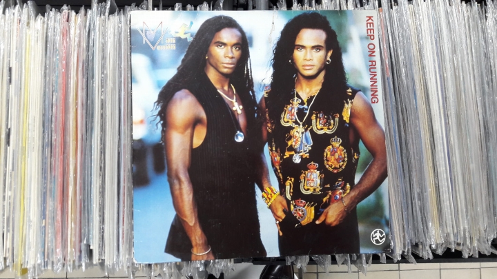 Milli Vanilli ‎– Keep On Running Hansa ‎– 613 813 Vinyl, 12", 45 RPM