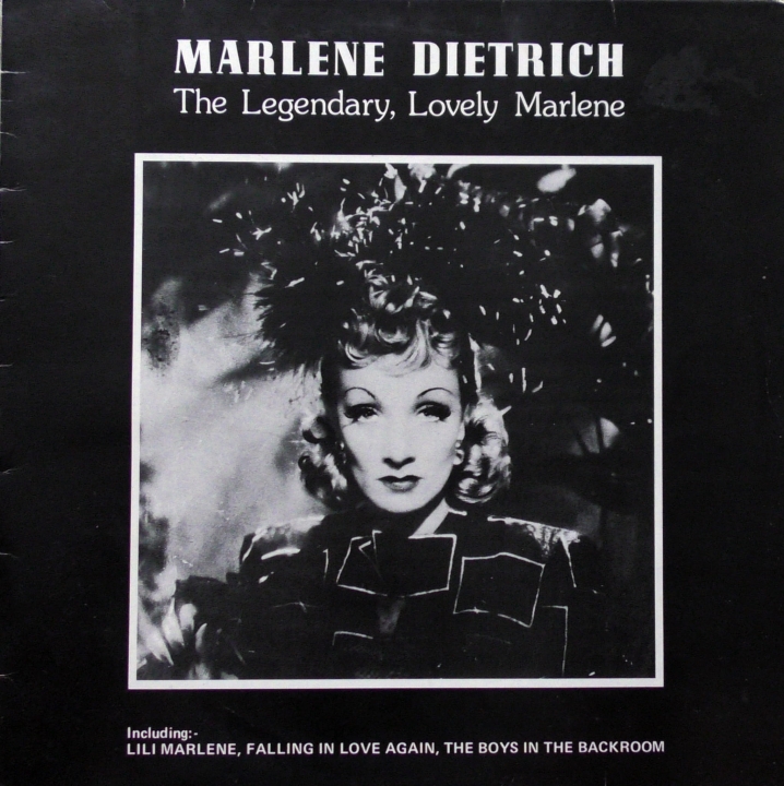 Marlene Dietrich ‎– The Legendary, Lovely Marlene Label: MCA Records ‎– MCL 1685