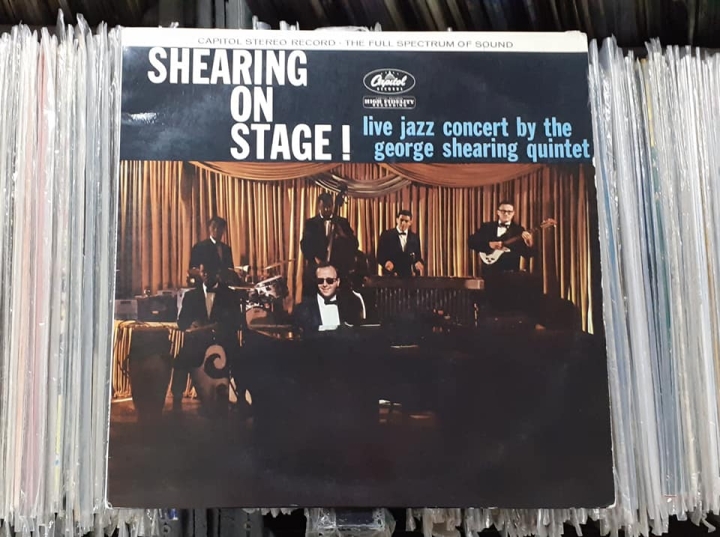 The George Shearing Quintet ‎– Shearing On Stage! Capitol Records ‎– ST 1187